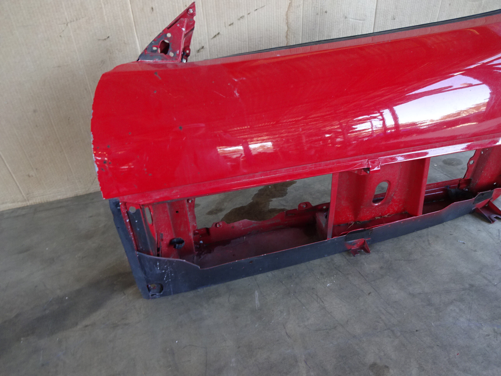 Ferrari 355 - LH Door Skin- Red-Damaged  P/N 64477100