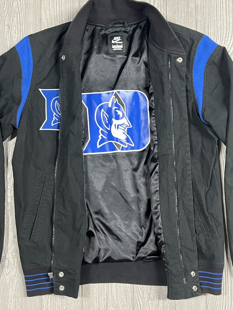 Nike Duke Blue Devils Varsity Jacket Men's L NCAA Basketball Full
