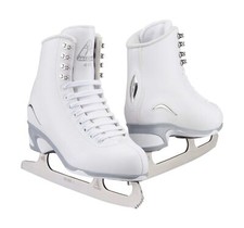 Jackson Ultima Finesse Women's/Girls Figure Skate Girls Size 1 White