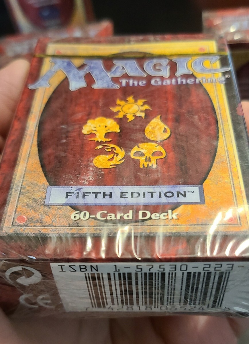 マジック：ザ・ギャザリング MTG FIFTH EDITION starter deck 1st Run MTG Magic Fifth Edition Starter Deck 5th for sale