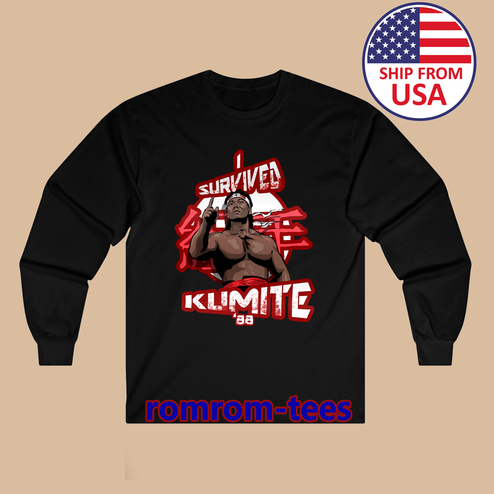 Bloodsport Movie Kumite 1988 Black Size S-3XL