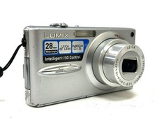 Panasonic DMC-FX30 Digital Silver Camera Lumix 7.2MP Tested Working
