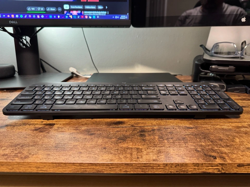 Logitech MX Keys S Keyboard Riser / Raiser / Feet - 3D Printed - Gen1 Gen2 - Image 2 of 2