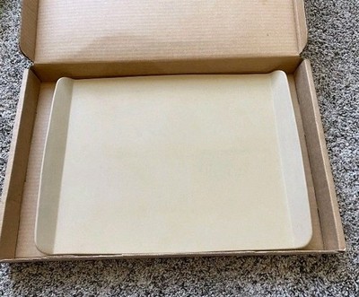Pampered Chef Stoneware Cookie Sheet #1343 - 15'' x 13'' Baking Sheet - NEW in Box