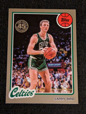 2025-26 Topps Flagship 45th 1980 Silver Foil #80BK-1 Larry Bird Boston Celtics