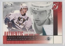 2002-03 Pacific Atomic Game-Worn Jerseys Oleg Tverdovsky #13 0i6