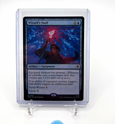 MTG Wizard's Staff HOB 0059 Rare The Hobbit Englisch NM Non-Foil