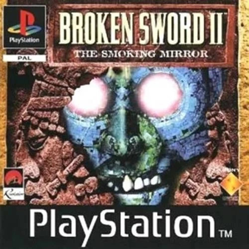 Broken Sword II The Smoking Mirror - Sony PS1 PlayStation 1 Adventure Video Game
