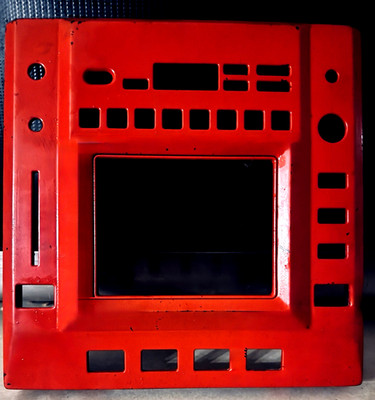Korg Kaoss Pad KP3 / Kaossillator Pro acrylic Red top case 