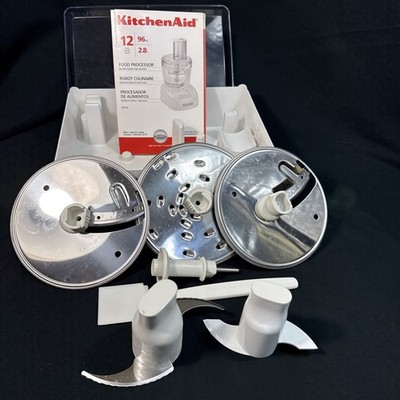 KitchenAid KFP750 Processor Attachments Set Discs Blades Parts Storage Case