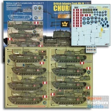 ECH352016 1:35 Echelon Decals - Calgary Regiment Churchills in the Battle of