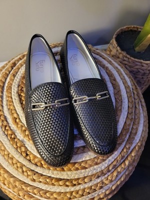 Women's Franco Sarto Size 10 Black Loafer