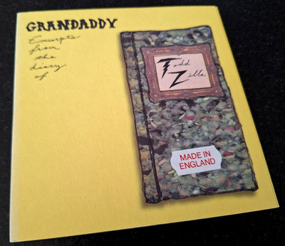 GRANDADDY - Excerpts From The Diary Of Todd Zilla CD / V2 - VVR1035298 / 2005