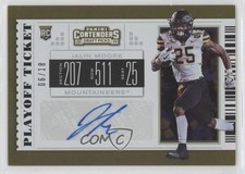 2019 Contenders Draft Picks College Playoff Ticket 6/18 Jalin Moore Jr Auto 3nn