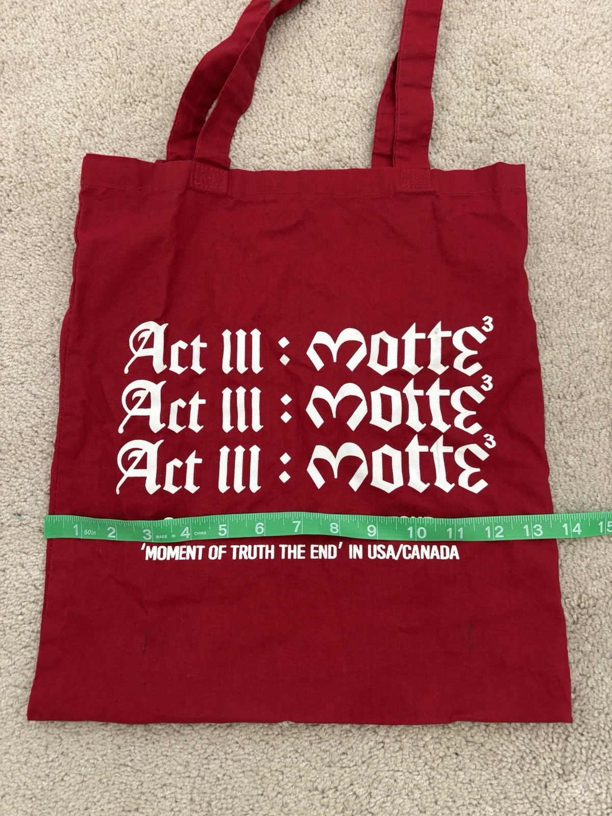【非売品】G-DRAGON Act III:MOTTE香港公演特典 トートバック G-dragon act iii motte - Gem