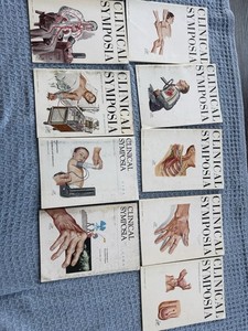 Clinical Symposia CIBA Medical Illustrated Journals Lot of 9 Vintage SC