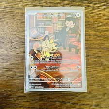 2025 POKEMON DESTINED RIVALS #203/182 TEAM ROCKET'S MEOWTH ILLUSTRATION RARE  on eBay
