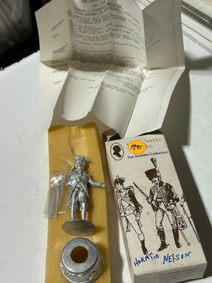 #ad #ad Admiral Horatio Nelson Charles Stadden Collection 80mm Royal Navy HP146 NEW $39.99
