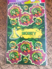 Dr Stinky Money Scent Scratch n Sniff Sticker Sheet