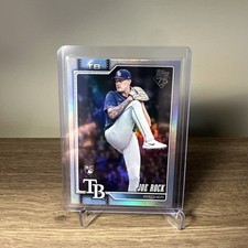2026 Topps Series 1 Baseball - Joe Rock RC #134 Silver Foil - Tampa Bay Rays