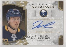 2019-20 Upper Deck Artifacts Auto Facts Johan Larsson #A-LA Auto vs0