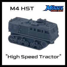 M4 HST High Speed Tractor - HO Scale - Gray