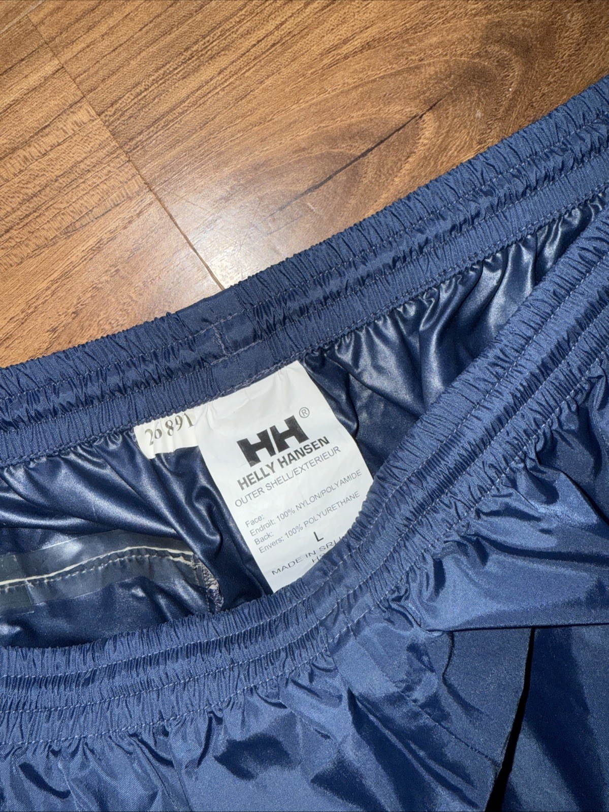 Helly Hansen Large  Navy  Packable Pants Unisex - image 5