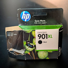 HP 901XL Black Genuine/Original Inkjet Cartridge MPN CC654A For HP Printers
