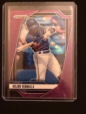 Arjun Nimmala 2025 Prizm - Purple Prizm #141/149 - Toronto Blue Jays
