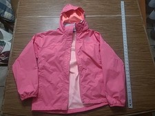 The North Face Rain Jacket Windbreaker Girls XL Size 18 Pink Dryvent Adult Small