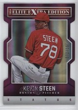 2014 Panini Elite Extra Edition Status Purple Die-Cut 72/150 Kevin Steen #90 b8c