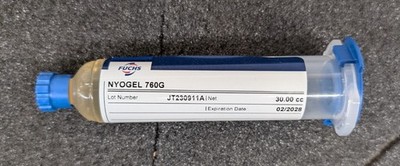 Fuchs Nyogel 760G Dielectric Synthetic Grease Tubes Lot Of 2
