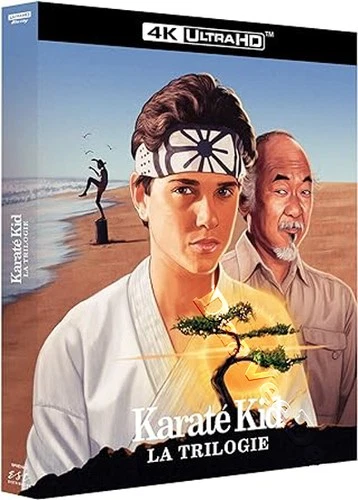 The Karate Kid Trilogy 4K UHD NEW Blu-Ray 3-Disc Set John G. Avildsen