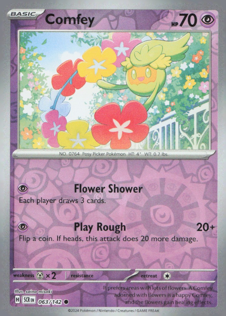 Comfey Common SV07: Stellar Crown 063/142 NM