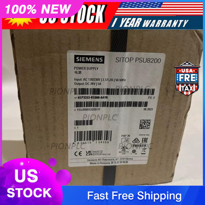 New Siemens 6EP3333-8SB00-0AY0 SITOP PSU8200 Power Supply 6EP3 333-8SB00-0AY0