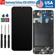 Replacement For Samsung Galaxy A20 SM-A205U A205G A205F LCD Touch Screen Frame