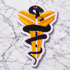 KOBE BRYANT RIP MAMBA LAKERS NBA EMBROIDERED ...