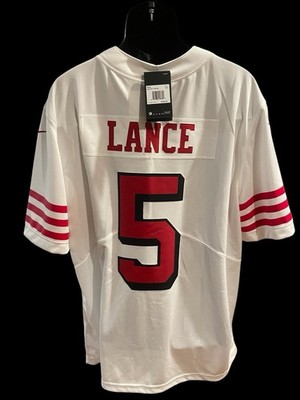 NFL Nike On Field San Francisco 49ers Trey Lance #5 Jersey NWT Men s XXL