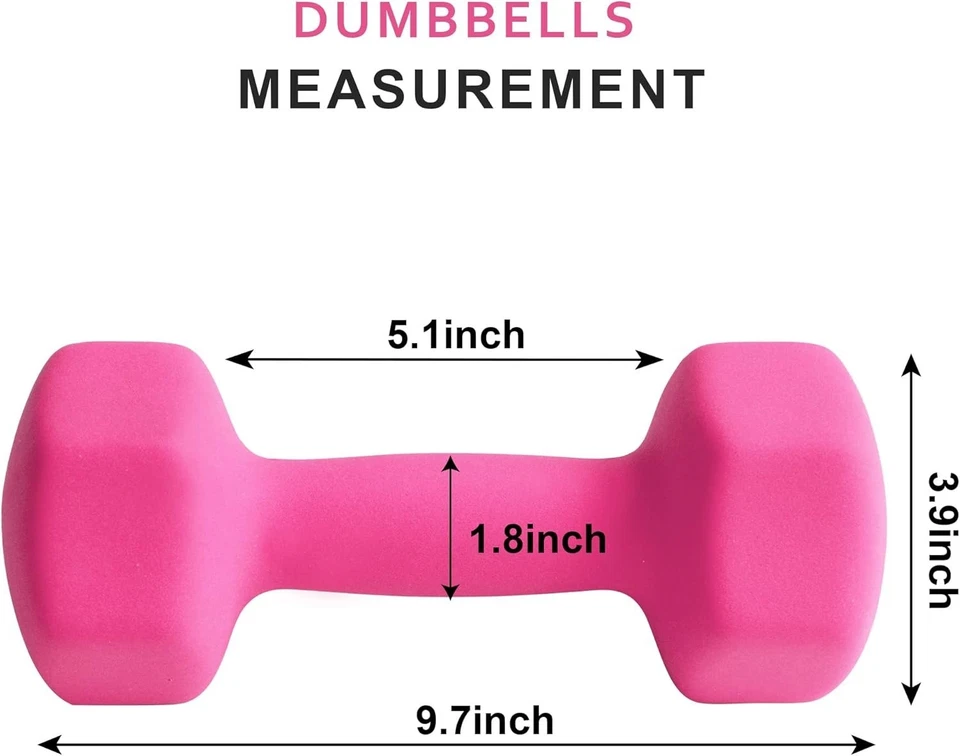 Mancuernas de neopreno de 15 lb - Par de pesas Foto 4 de 4