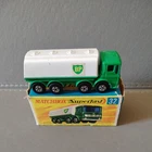 MATCHBOX LESNEY DIECAST. SUPERFAST WHEELS No. 32, BP PETROL TANKER. boxed