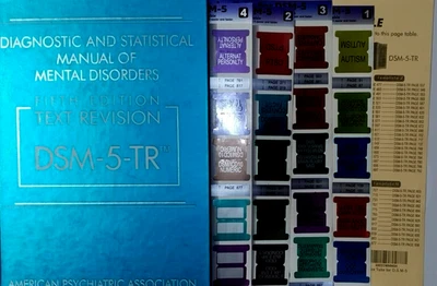 Diagnostic and Statistical Manual of Mental (PAPERBACK ) DSM 5 TR + PAGE TAB