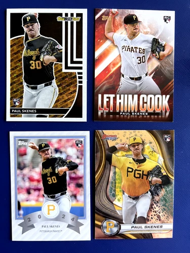 Paul Skenes RC Inserts,Base and Parallels -FREE SHIP-Pick Your Card