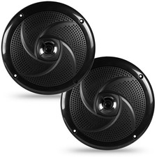 Open Box, Great - Belva BMS65SB 80W RMS 6.5" 2-Way Coaxial Marine Speakers