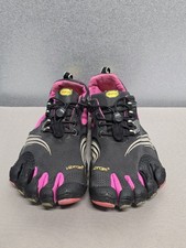 Vibram Five Fingers Barefoot Shoes Black/Pink/Grey Womens 40 US Size 8
