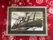 Ernest Shackleton, The Endurance, Polar Artic Photo Framed Art Print , Vintage