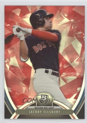 2013 Bowman Platinum Ruby Jacoby Ellsbury #5 1g5