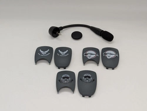Boom mic/faceplate ONLY Thrustmaster T.Flight U.S. Air Force Edition headset lot