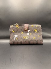 Coach Brown Peanuts Wallet