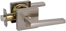 Delaney 502-VI-S Vida Privacy Door Lever Set - Nickel
