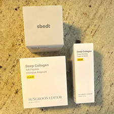 SUNGBOON EDITOR Deep Collagen Set Retinol Peptide Anti-Aging Ampoule Cream